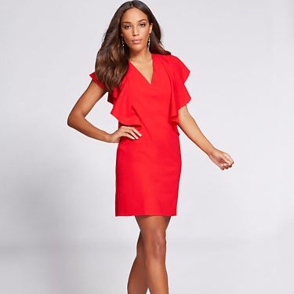 gabrielle union red dress